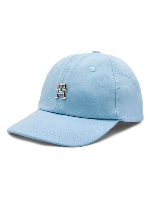 Tommy Hilfiger Tommy Hilfiger Šilterica Naturally Th Soft Cap AW0AW14528 Svijetloplava