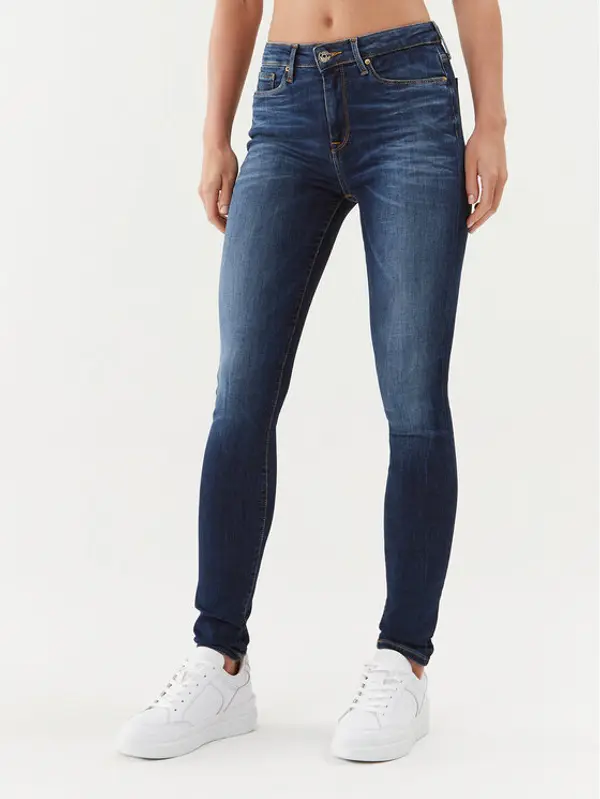 Tommy Hilfiger Tommy Hilfiger Slim Fit traperice Heritage Como WW0WW11860 Tamnoplava Slim Fit