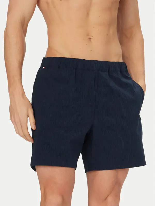 Tommy Hilfiger Tommy Hilfiger Sportske kratke hlače Dover Performance MW0MW42665 Tamnoplava Regular Fit