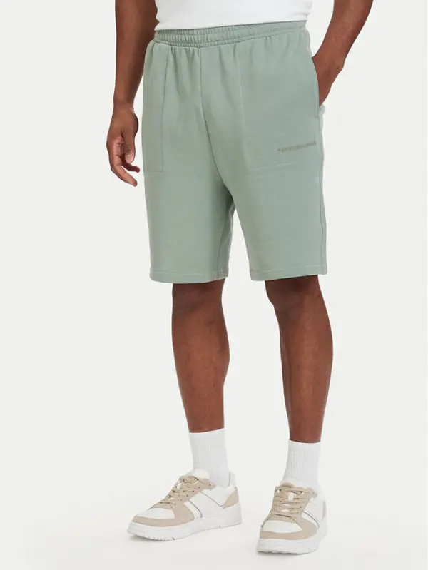 Tommy Hilfiger Tommy Hilfiger Sportske kratke hlače Essential UM0UM03914 Svijetlo zelena Regular Fit