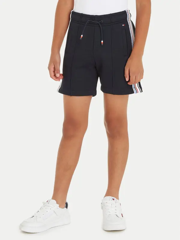 Tommy Hilfiger Tommy Hilfiger Sportske kratke hlače KB0KB08842 Tamnoplava Regular Fit