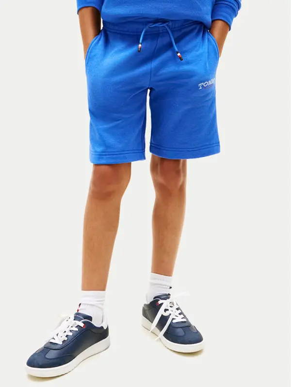 Tommy Hilfiger Tommy Hilfiger Sportske kratke hlače KB0KB10242 Plava Regular Fit
