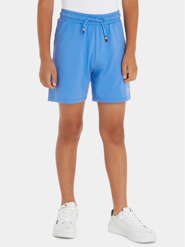 Tommy Hilfiger Tommy Hilfiger Sportske kratke hlače Monogram Wreath KB0KB09002 D Plava Regular Fit