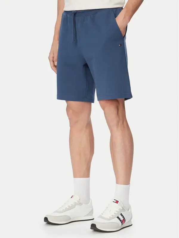 Tommy Hilfiger Tommy Hilfiger Sportske kratke hlače MW0MW37240 Plava Regular Fit