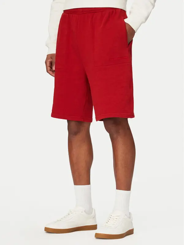 Tommy Hilfiger Tommy Hilfiger Sportske kratke hlače UM0UM03914 Crvena Regular Fit