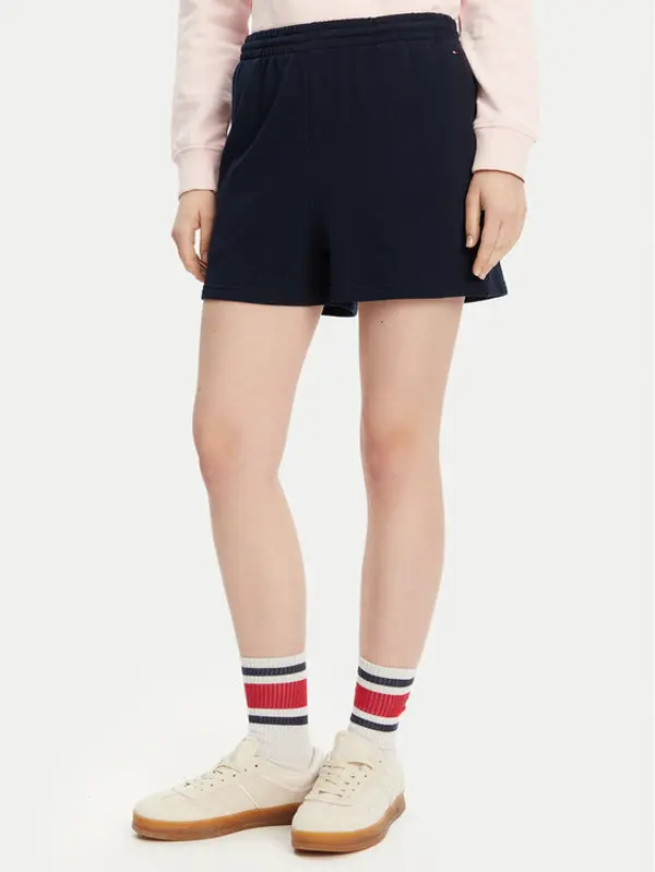 Tommy Hilfiger Tommy Hilfiger Sportske kratke hlače UW0UW05800 Tamnoplava Regular Fit