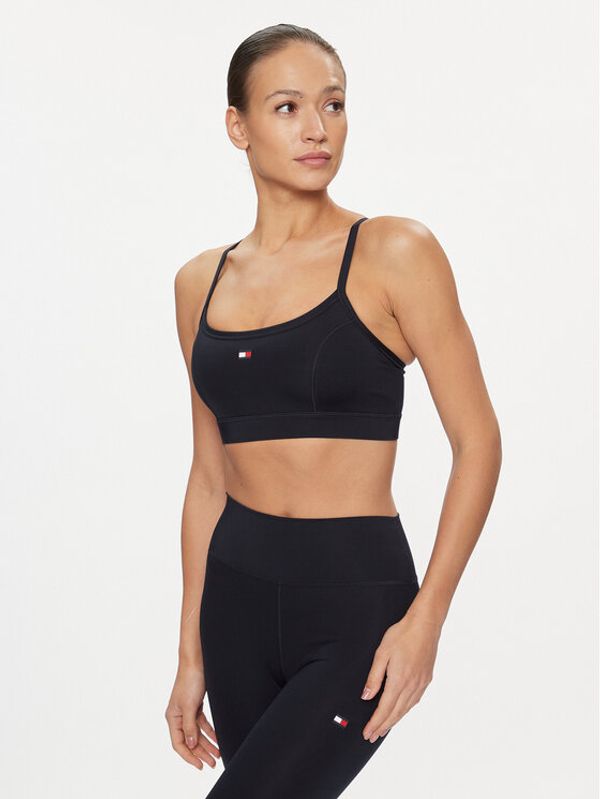 Tommy Hilfiger Tommy Hilfiger Sportski grudnjak Essentials Flag WW0WW41077 Tamnoplava