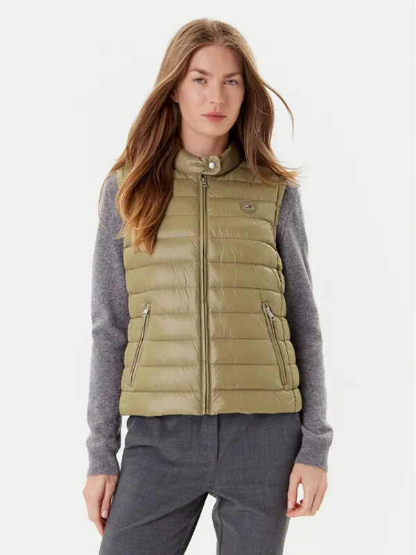 Tommy Hilfiger Tommy Hilfiger Sportski prsluk WW0WW45499 Kaki Regular Fit