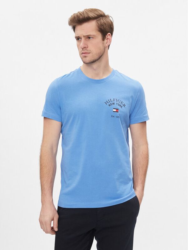 Tommy Hilfiger Tommy Hilfiger T-shirt Arch Varsity Tee MW0MW33689 Tamnoplava Regular Fit