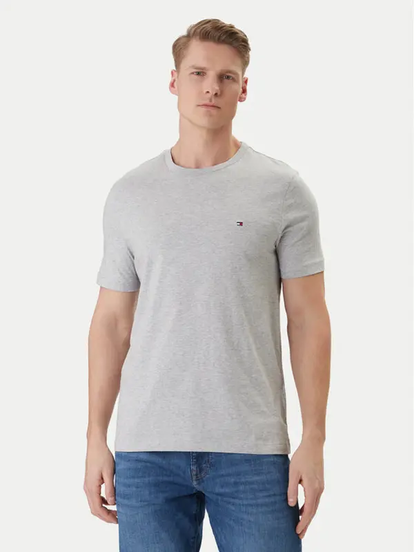 Tommy Hilfiger Tommy Hilfiger T-shirt Ess Seasonal MW0MW39995 Siva Regular Fit