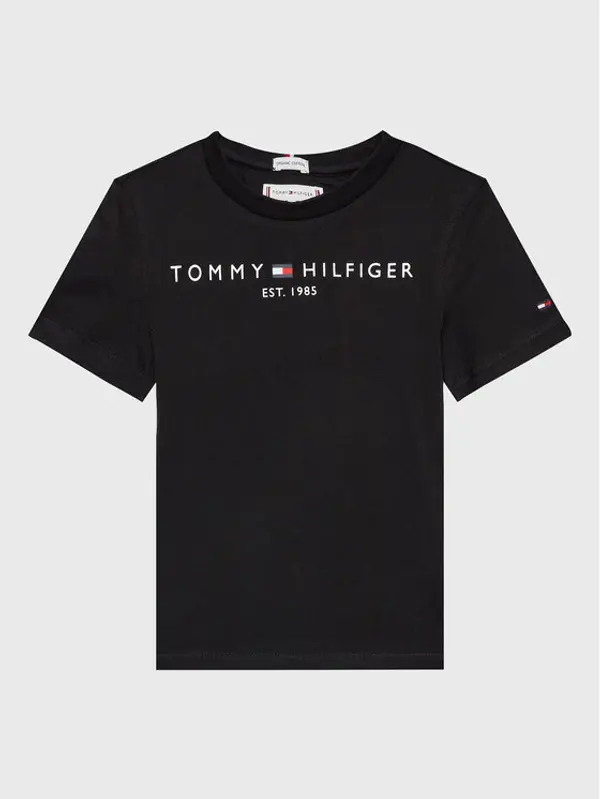 Tommy Hilfiger Tommy Hilfiger T-shirt Essential KS0KS00210 M Crna Regular Fit