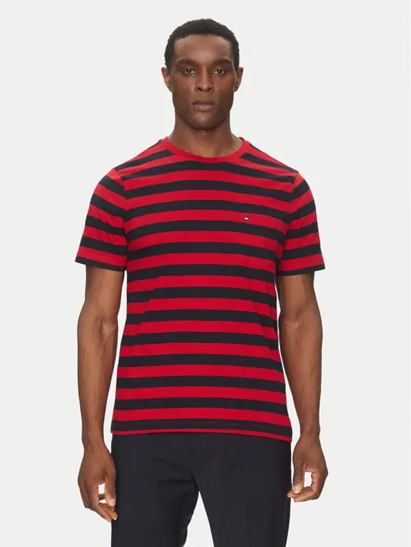 Tommy Hilfiger Tommy Hilfiger T-shirt Essential MW0MW37283 Crvena Regular Fit