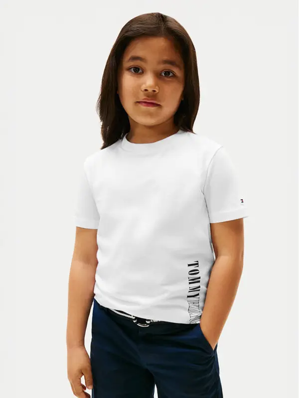 Tommy Hilfiger Tommy Hilfiger T-shirt Graphic KB0KB09870 Bijela Regular Fit