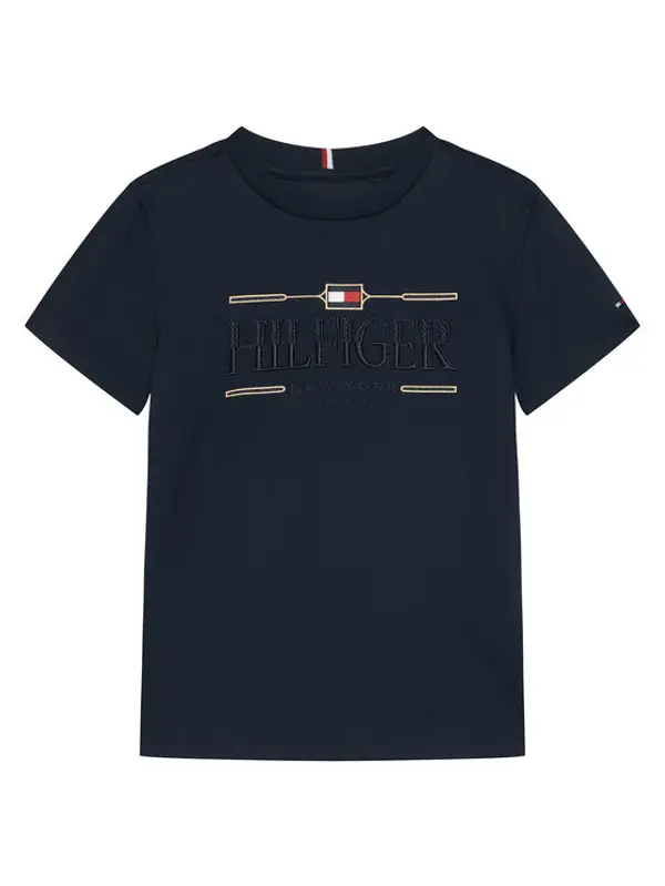 Tommy Hilfiger Tommy Hilfiger T-shirt Icons KB0KB10360 Tamnoplava Regular Fit