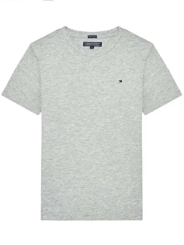 Tommy Hilfiger Tommy Hilfiger T-shirt KB0KB04140 S Siva Regular Fit