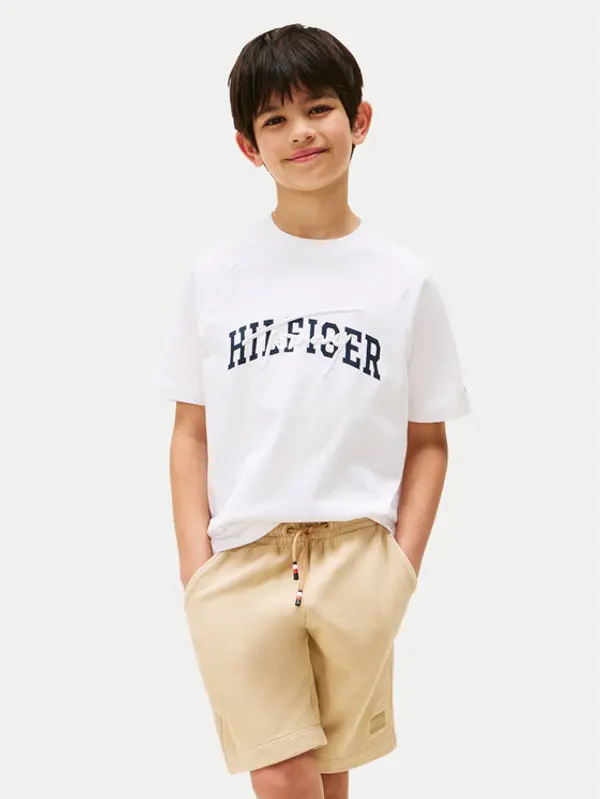 Tommy Hilfiger Tommy Hilfiger T-shirt KB0KB09726 Bijela Regular Fit
