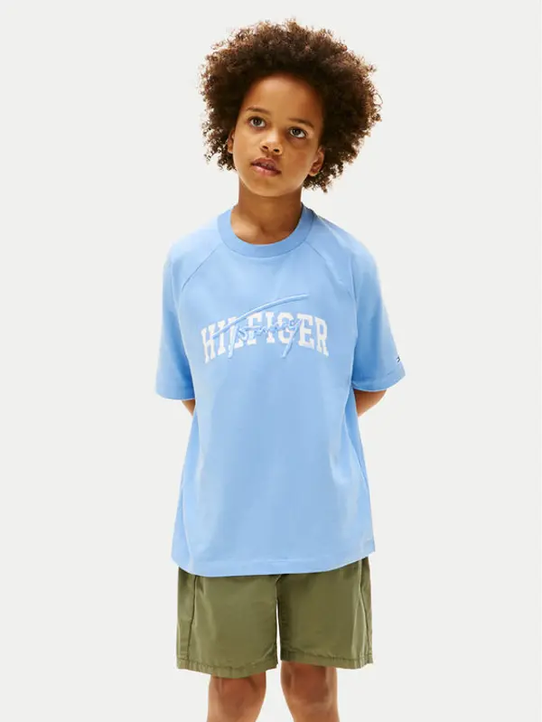 Tommy Hilfiger Tommy Hilfiger T-shirt KB0KB09726 Plava Regular Fit