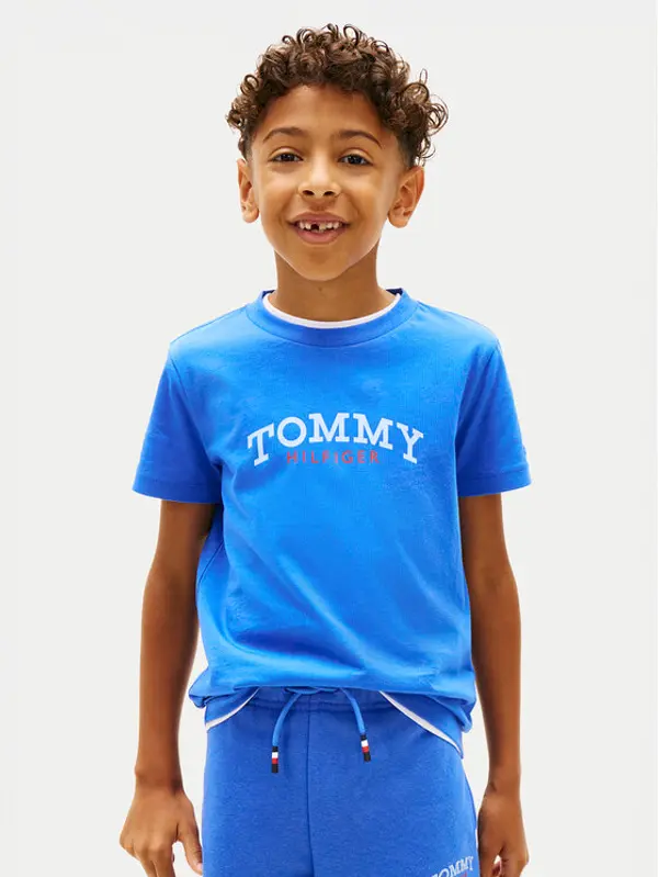 Tommy Hilfiger Tommy Hilfiger T-shirt KB0KB10263 Plava Regular Fit