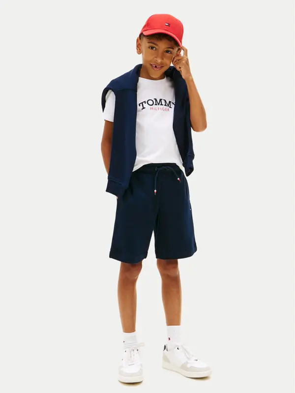 Tommy Hilfiger Tommy Hilfiger T-shirt KB0KB10290 Bijela Regular Fit