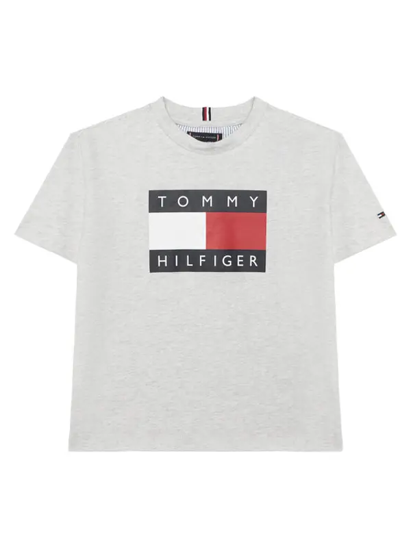 Tommy Hilfiger Tommy Hilfiger T-shirt KB0KB10340 Siva Regular Fit