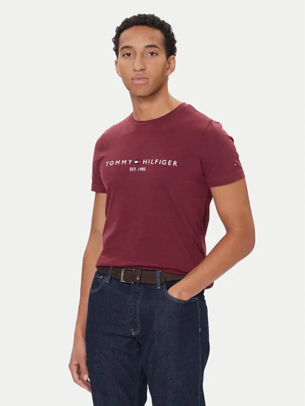 Tommy Hilfiger Tommy Hilfiger T-shirt Logo MW0MW11797 Crvena Regular Fit