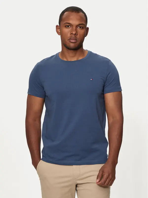 Tommy Hilfiger Tommy Hilfiger T-shirt MW0MW10800 Plava Slim Fit