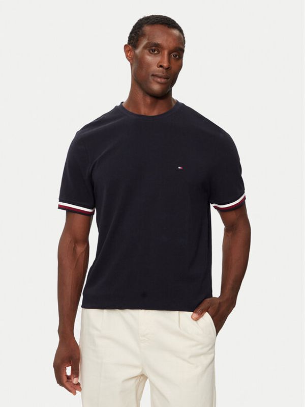 Tommy Hilfiger Tommy Hilfiger T-shirt MW0MW36452 Tamnoplava Regular Fit