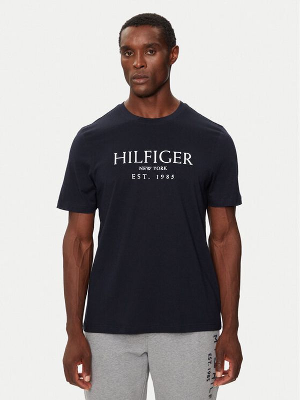 Tommy Hilfiger Tommy Hilfiger T-shirt MW0MW36499 Tamnoplava Regular Fit