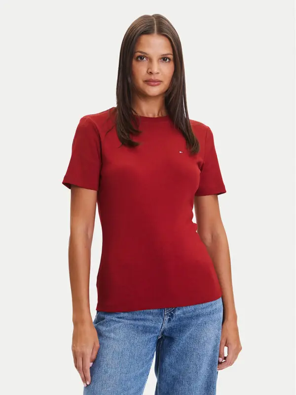 Tommy Hilfiger Tommy Hilfiger T-shirt New Cody WW0WW40587 Crvena Slim Fit