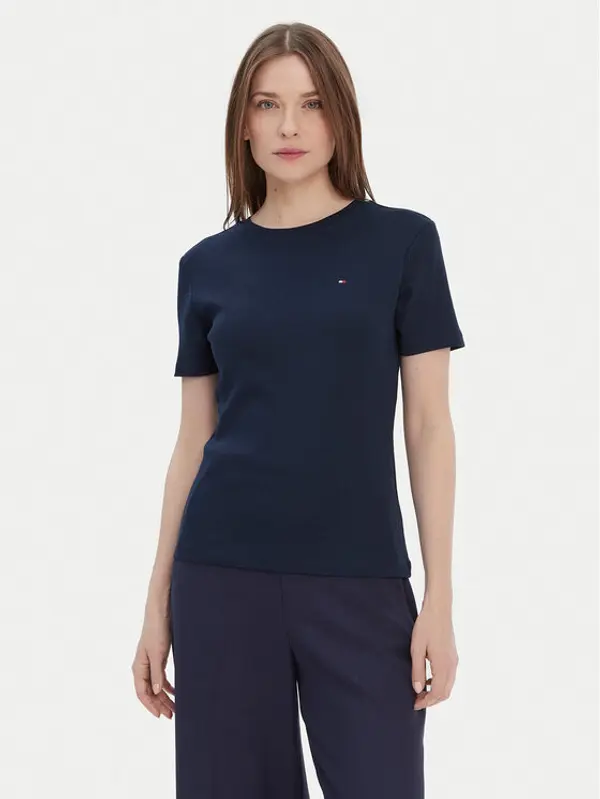 Tommy Hilfiger Tommy Hilfiger T-shirt New Cody WW0WW40587 Tamnoplava Regular Fit