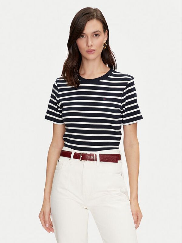 Tommy Hilfiger Tommy Hilfiger T-shirt New Cody WW0WW40587 Tamnoplava Slim Fit