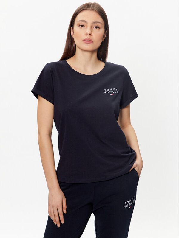 Tommy Hilfiger Tommy Hilfiger T-shirt UW0UW04525 Tamnoplava Relaxed Fit