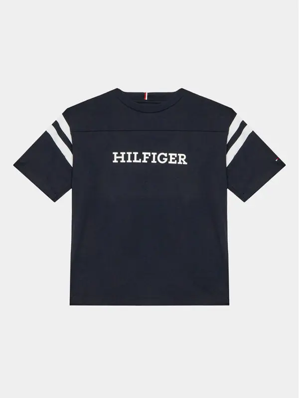 Tommy Hilfiger Tommy Hilfiger T-shirt Varsity KB0KB08678 D Tamnoplava Regular Fit