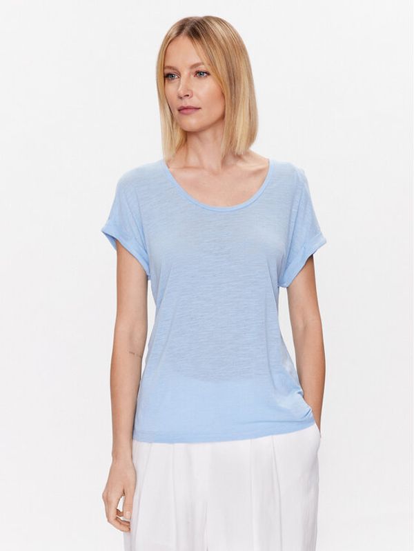 Tommy Hilfiger Tommy Hilfiger T-shirt WW0WW37878 Svijetloplava Regular Fit