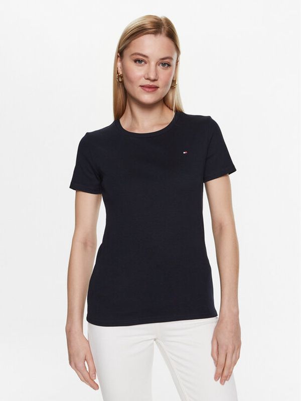 Tommy Hilfiger Tommy Hilfiger T-shirt WW0WW37882 Tamnoplava Regular Fit