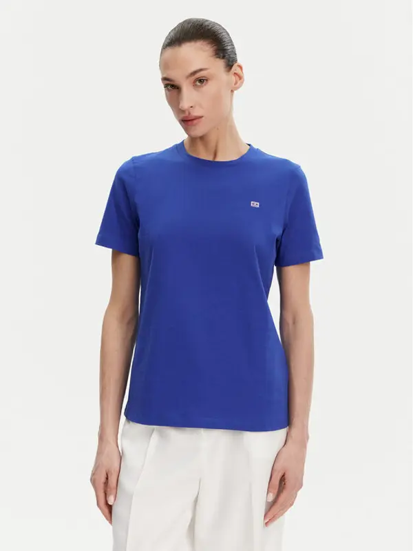 Tommy Hilfiger Tommy Hilfiger T-shirt WW0WW45522 Plava Regular Fit
