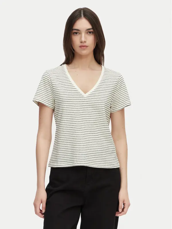 Tommy Hilfiger Tommy Hilfiger T-shirt WW0WW48704 Bijela Regular Fit
