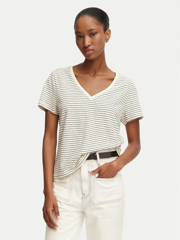 Tommy Hilfiger Tommy Hilfiger T-shirt WW0WW48704 Bijela Regular Fit