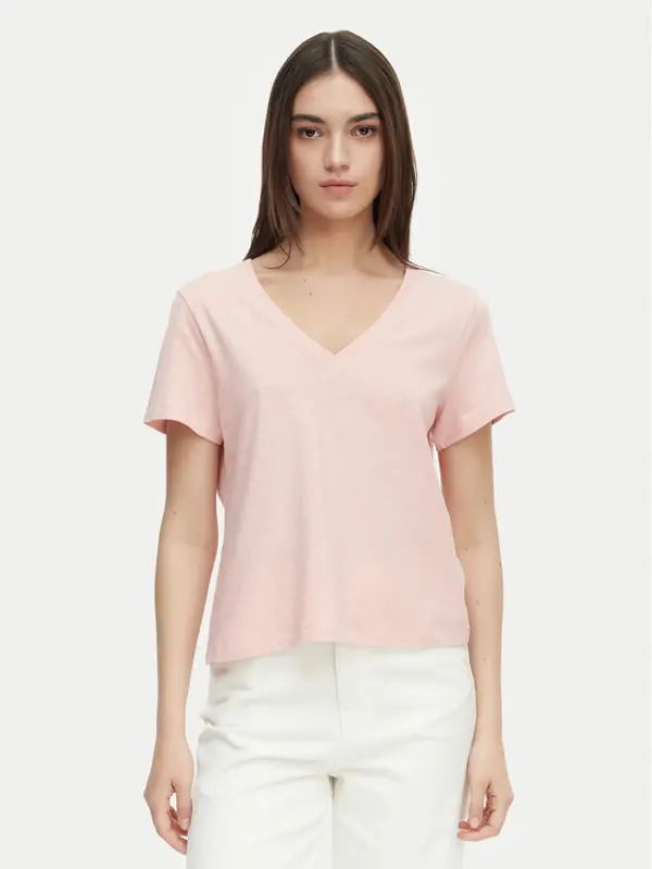 Tommy Hilfiger Tommy Hilfiger T-shirt WW0WW48704 Svijetlo roza Regular Fit