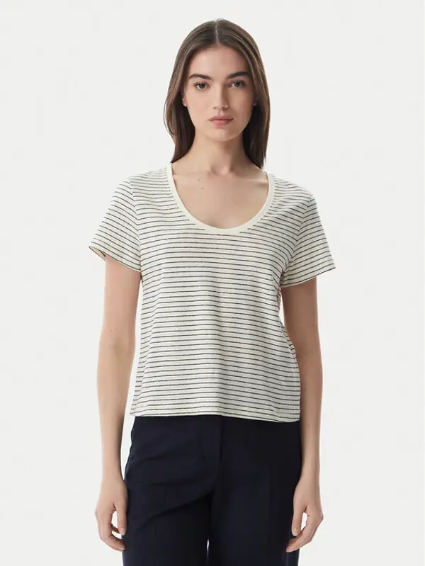 Tommy Hilfiger Tommy Hilfiger T-shirt WW0WW48705 Bijela Regular Fit