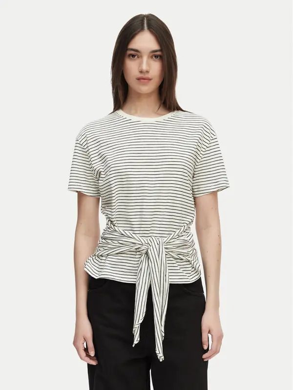 Tommy Hilfiger Tommy Hilfiger T-shirt WW0WW49256 Bijela Relaxed Fit
