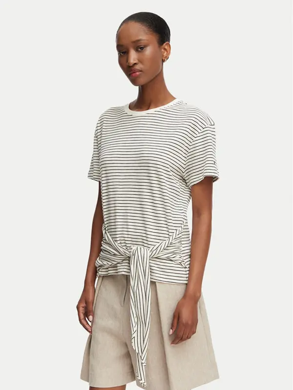 Tommy Hilfiger Tommy Hilfiger T-shirt WW0WW49256 Bijela Relaxed Fit