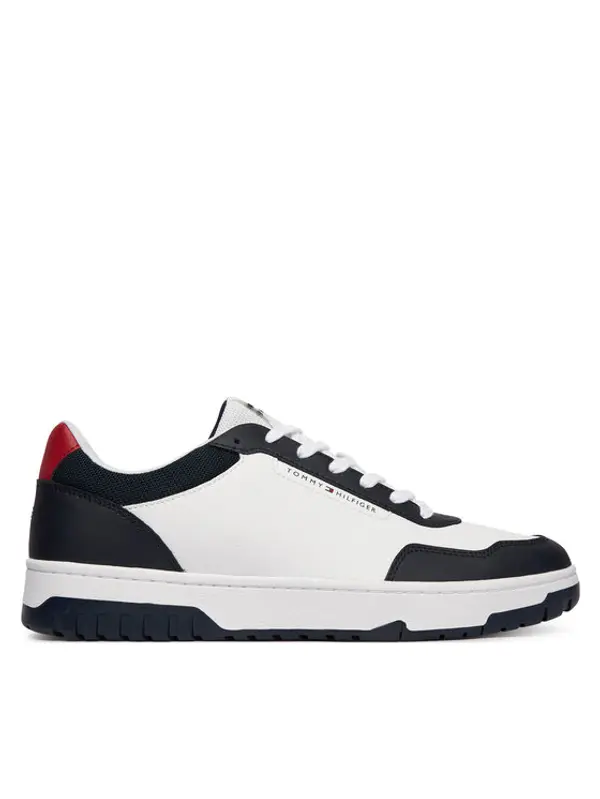 Tommy Hilfiger Tommy Hilfiger Tenisice Basket Core Lite Lth Block FM0FM05713 Bijela