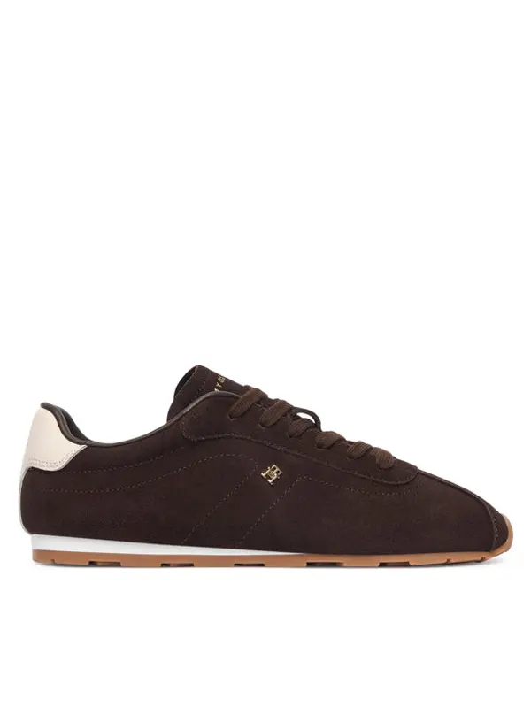 Tommy Hilfiger Tommy Hilfiger Tenisice Bella Low Runner FW0FW09189 Smeđa