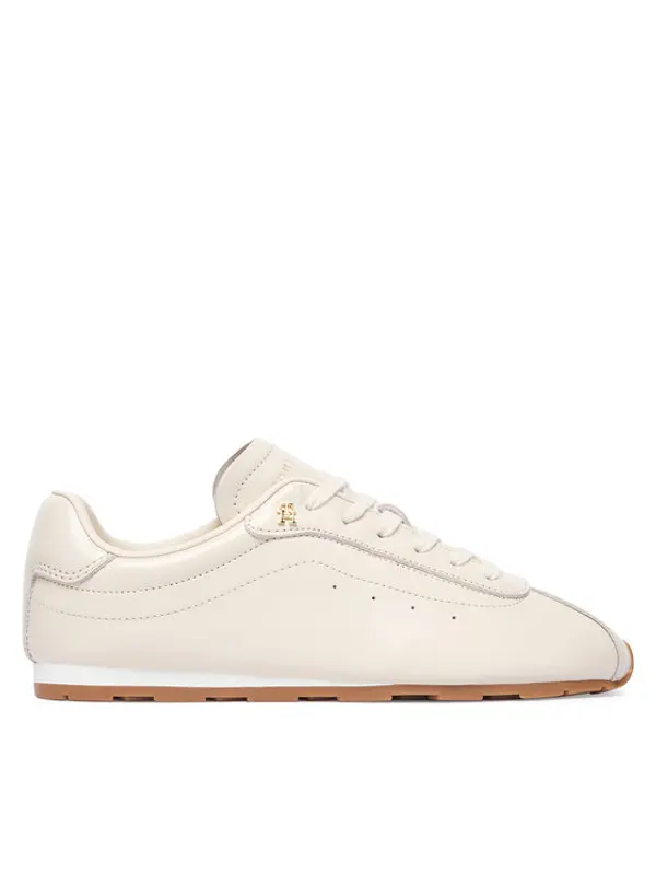 Tommy Hilfiger Tommy Hilfiger Tenisice Bella Sneaker Leather FW0FW09495 Krem