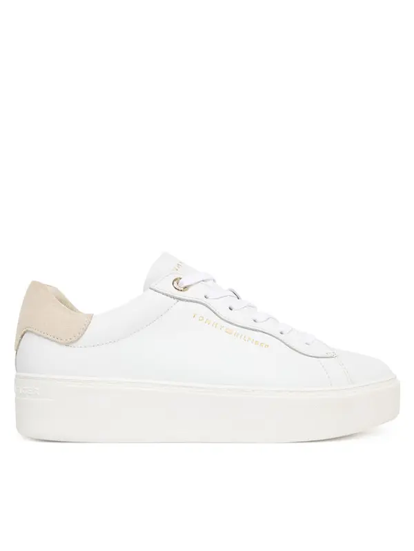 Tommy Hilfiger Tommy Hilfiger Tenisice Chic Platform Cupsole Sneaker FW0FW09021 Bijela
