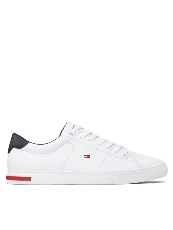 Tommy Hilfiger Tommy Hilfiger Tenisice Essential Leather Detail Vulc FM0FM04047 Bijela