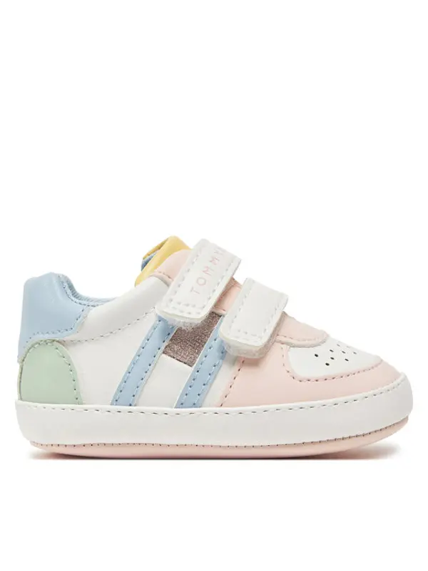 Tommy Hilfiger Tommy Hilfiger Tenisice Flag Low Cut Velcro T0A9-33720-1528 Bijela