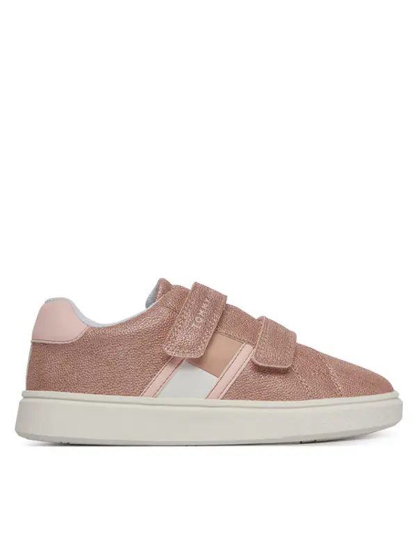 Tommy Hilfiger Tommy Hilfiger Tenisice Flag Low Cut Velcro T1A9-34232-0745 S Ružičasta