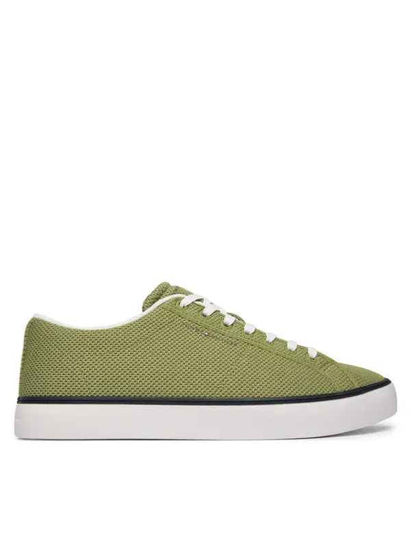 Tommy Hilfiger Tommy Hilfiger Tenisice Harlem Core Ii Seasonal Textile FM0FM05820 Zelena